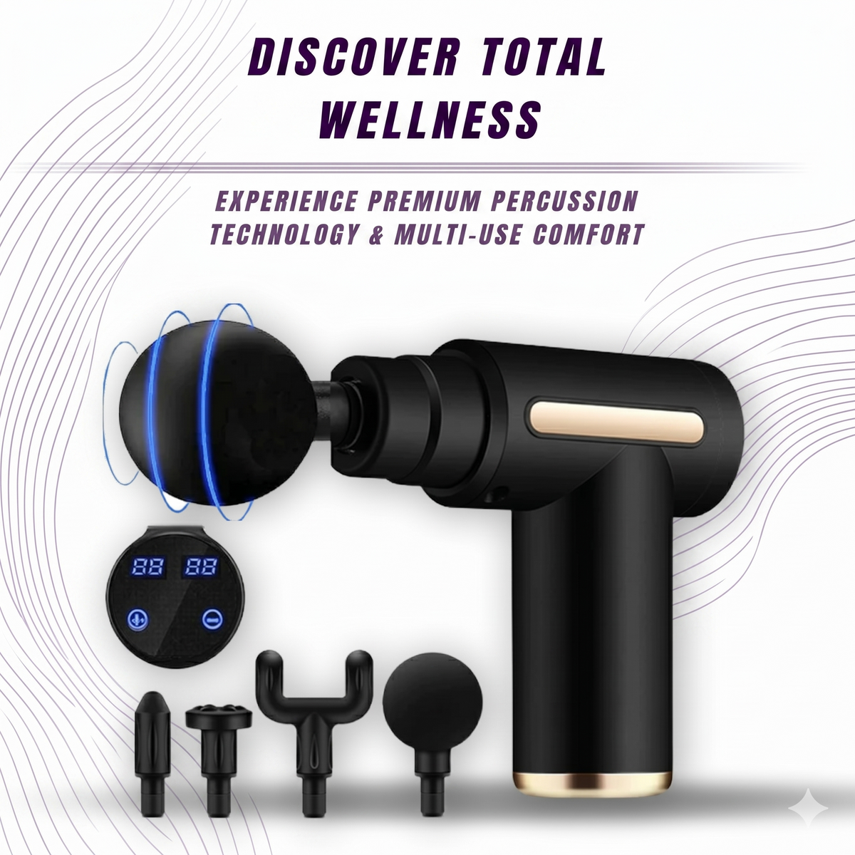 MuscleRelief™ Deep Tissue Massage Gun